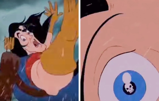 12 снимки, които доказват, че анимационните филми на Дисни имат своя собствена логика