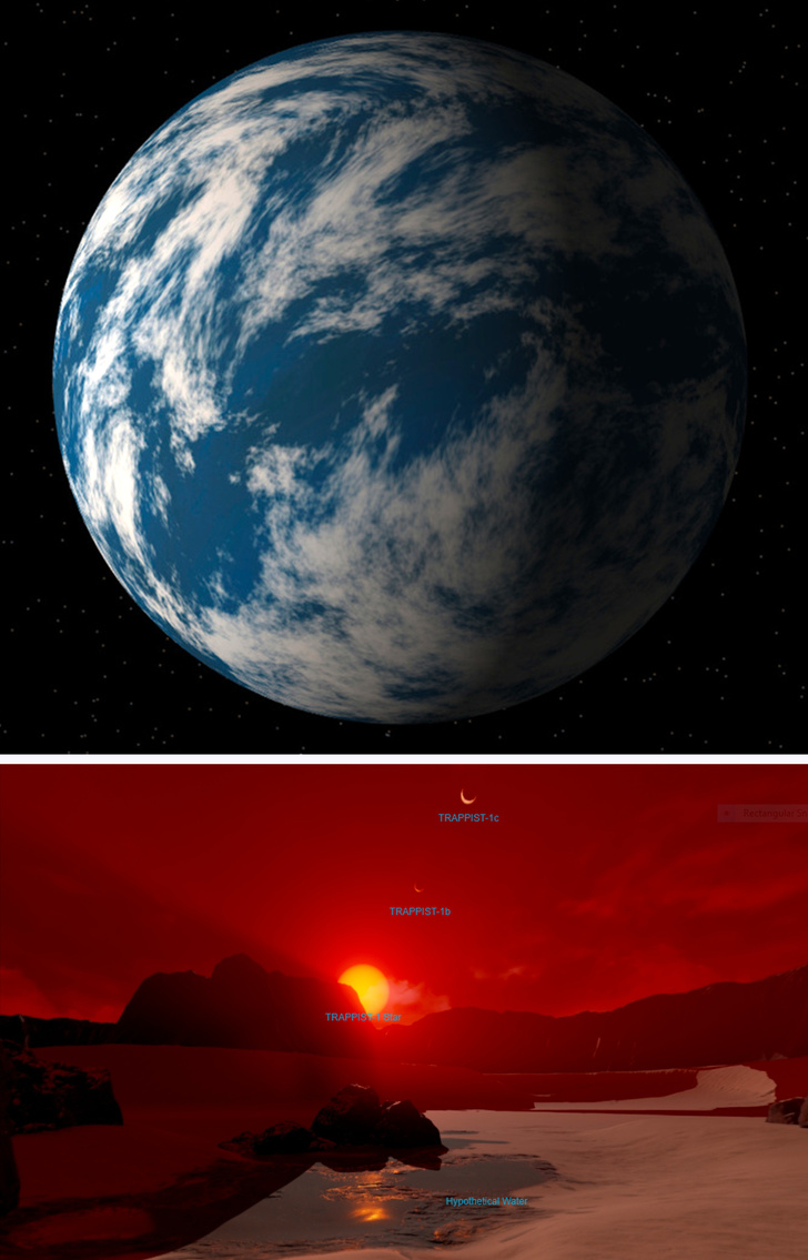 10 наскоро открити планети, които са точно като земята