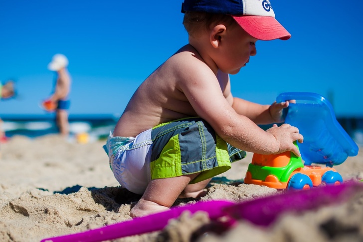 Италианска болница е създала плаж за забавление на хоспитализирани деца