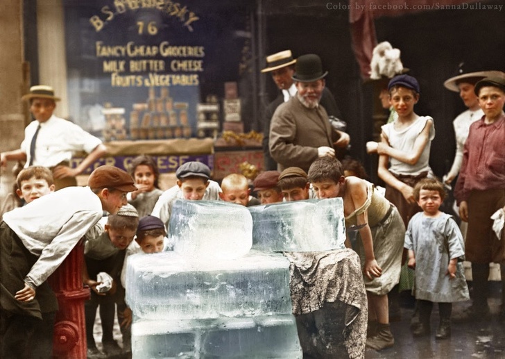 20 оцветени исторически снимки, които показват какъв беше светът преди 100 години