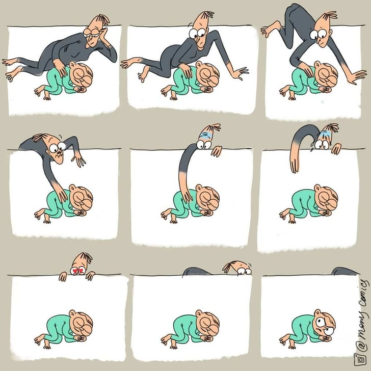 Мама илюстрира родителството по начин, който те кара да искаш да имаш бебе. В Like, 10 години