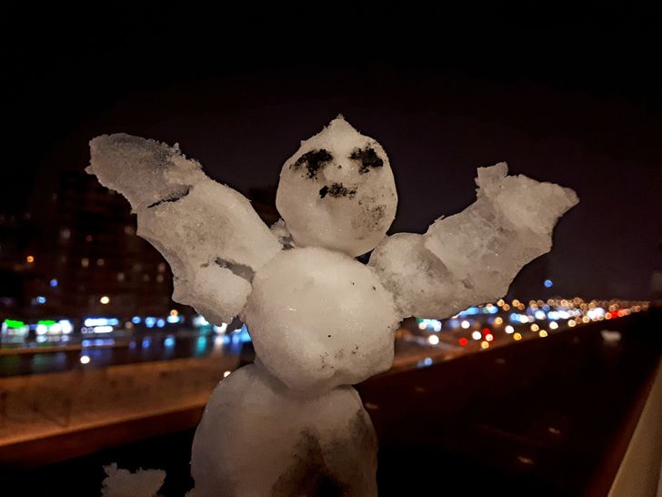 20+ снежни човеци, доказващи, че човешкото въображение няма граница